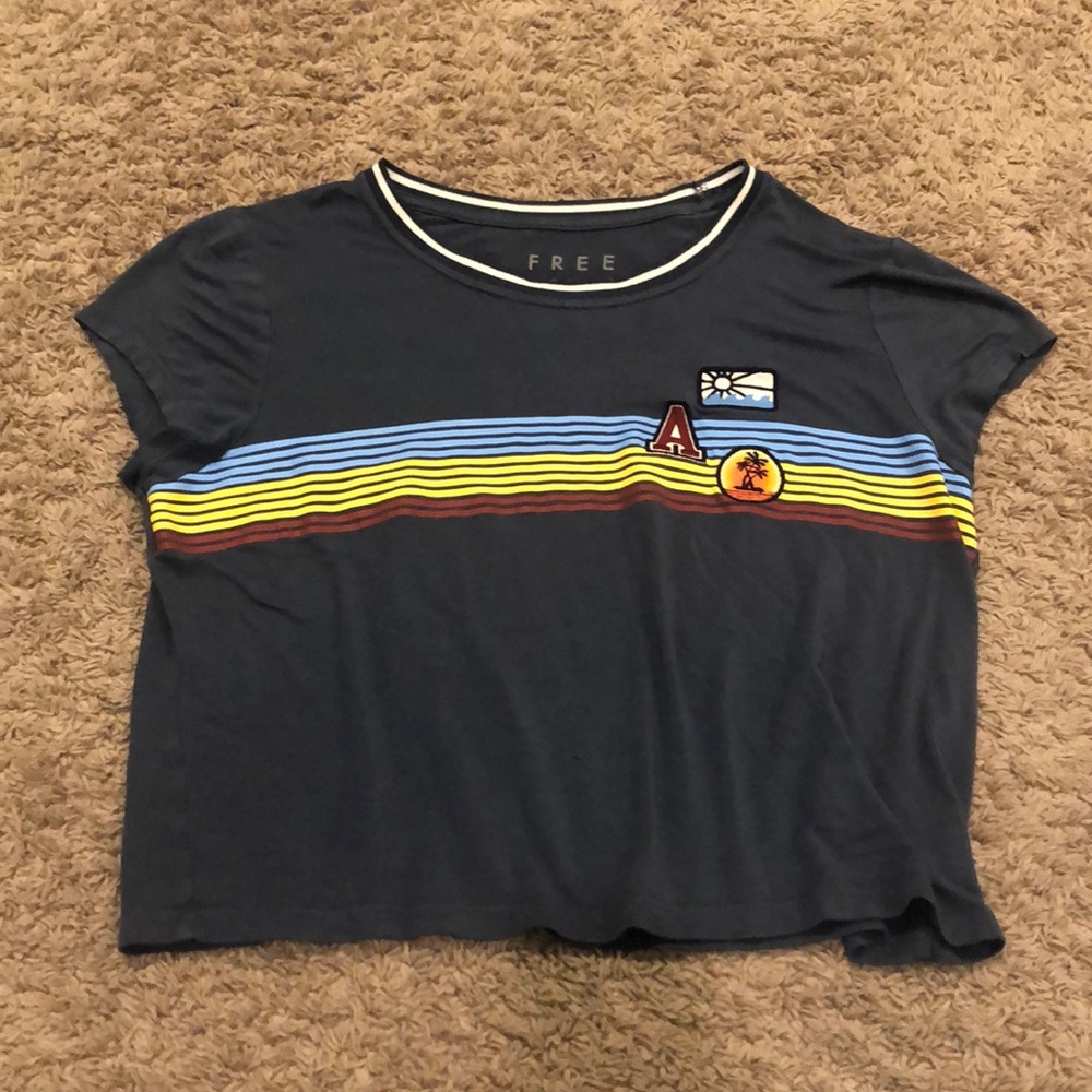 Dark blue t-shirt